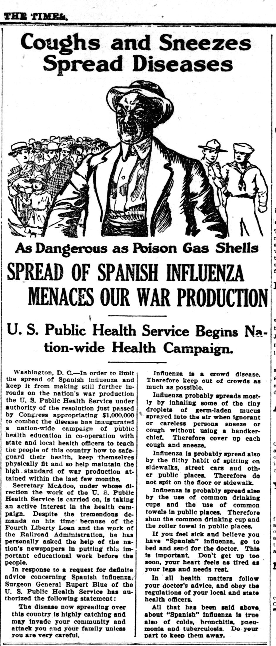 1918 influenza pandemic